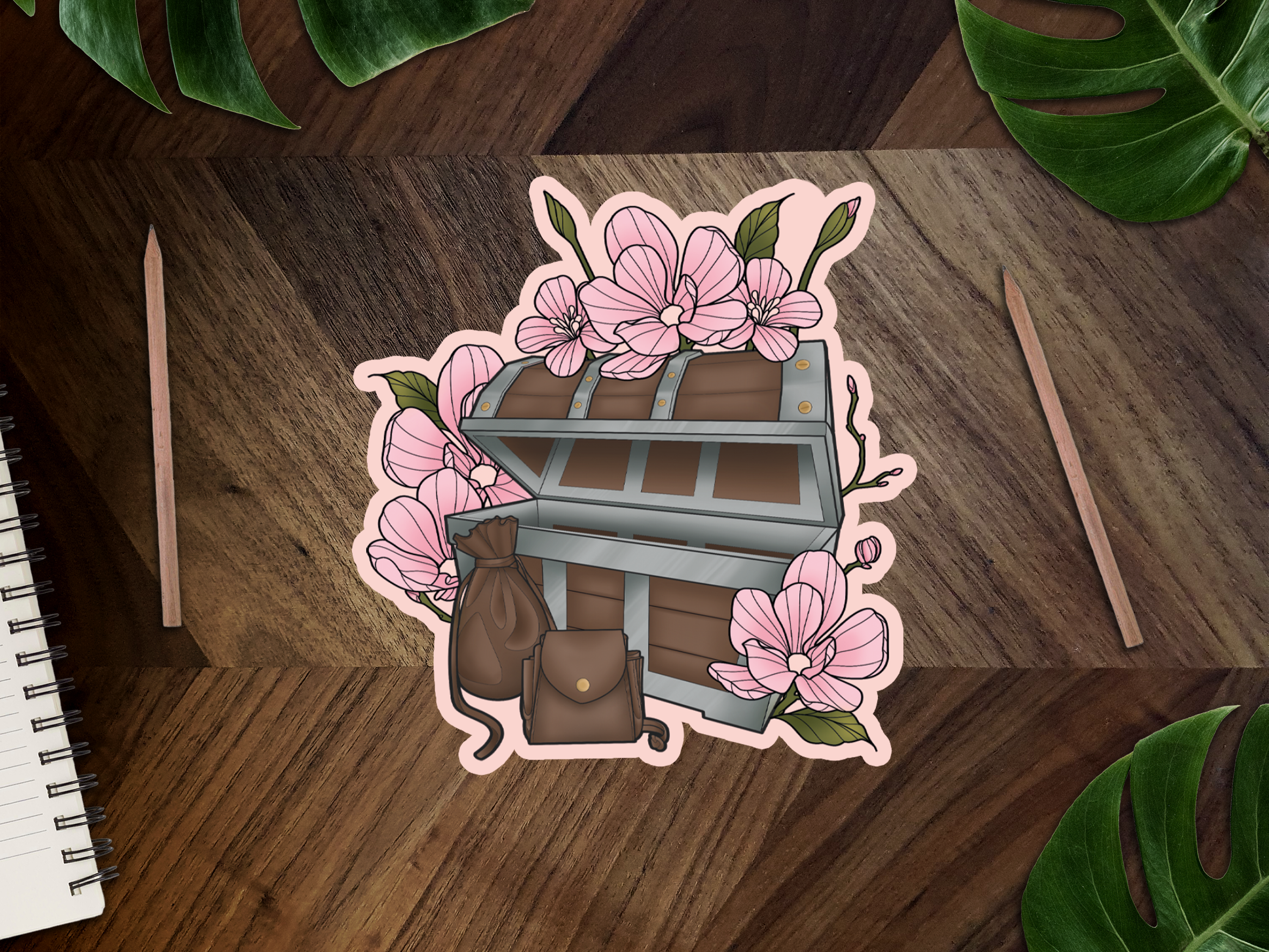 Chilchuck’s Chest Inspired Premium Vinyl Sticker 🍲⚔️