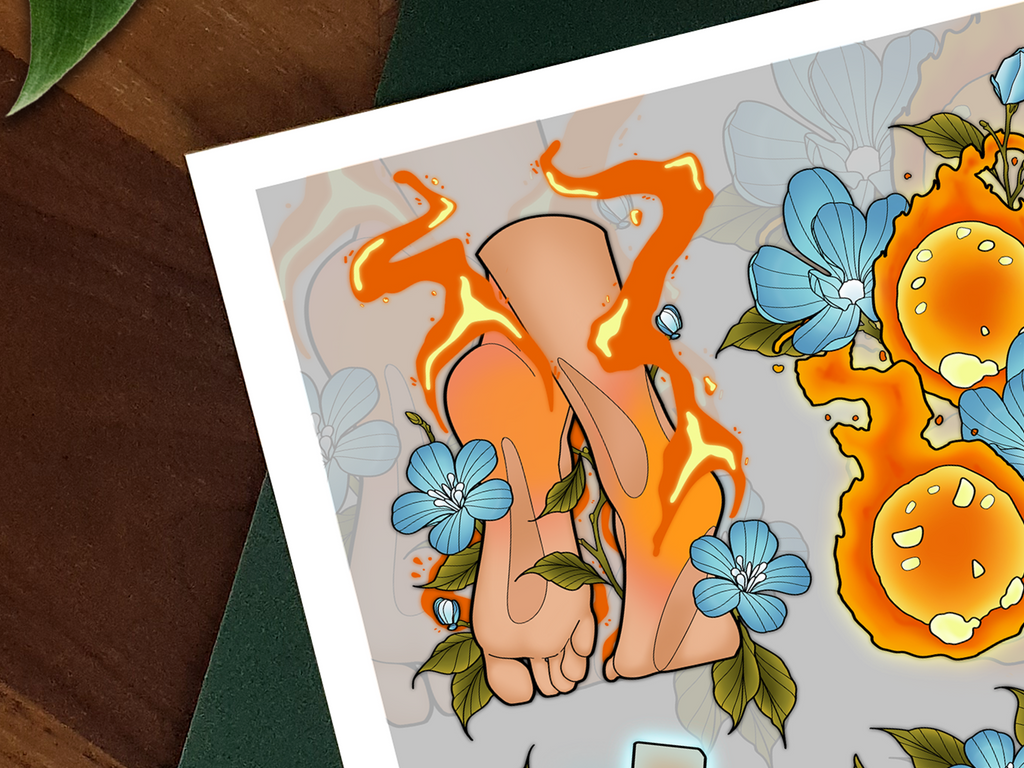 Fire Force Illustrated Art Print 🔥🧑‍🚒