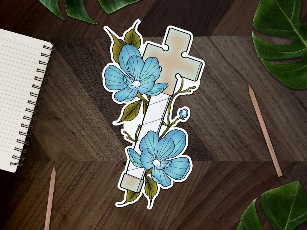 Arthur's Excalibur Inspired Premium Vinyl Sticker 🔥🧑‍🚒