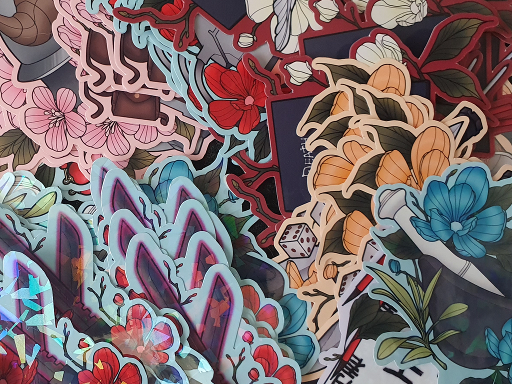 Iris' Prayers Inspired Premium Vinyl Sticker 🔥🧑‍🚒