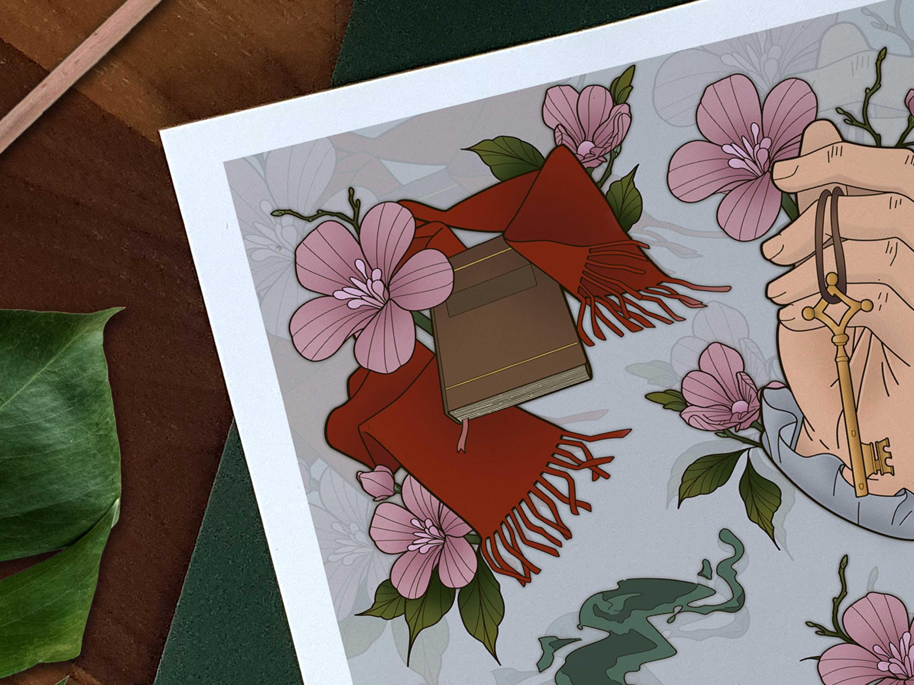 Attack On Titan Illustrated Art Print 🐎🔰