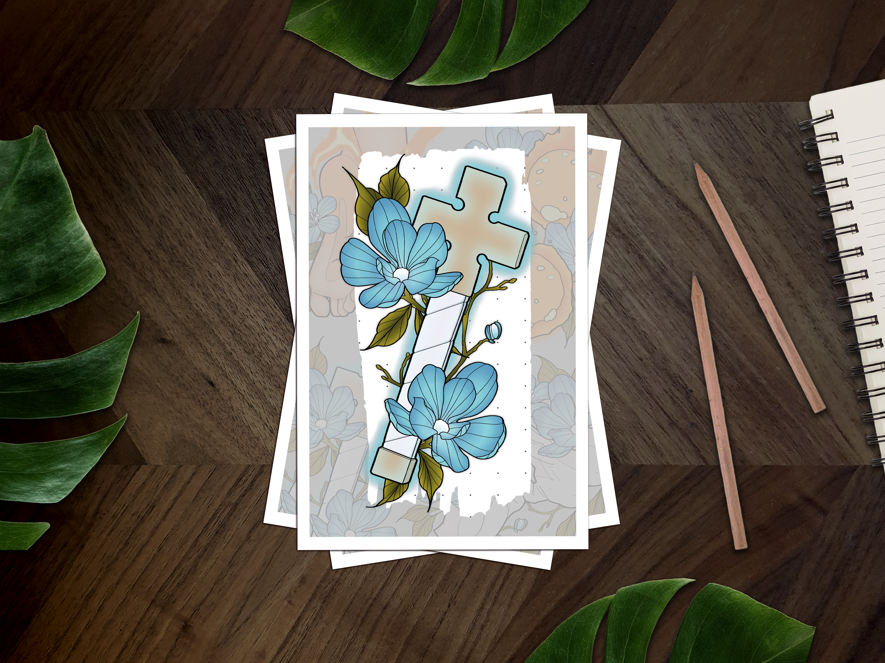 Arthur's Excalibur Inspired Mini Art Print 🔥🧑‍🚒