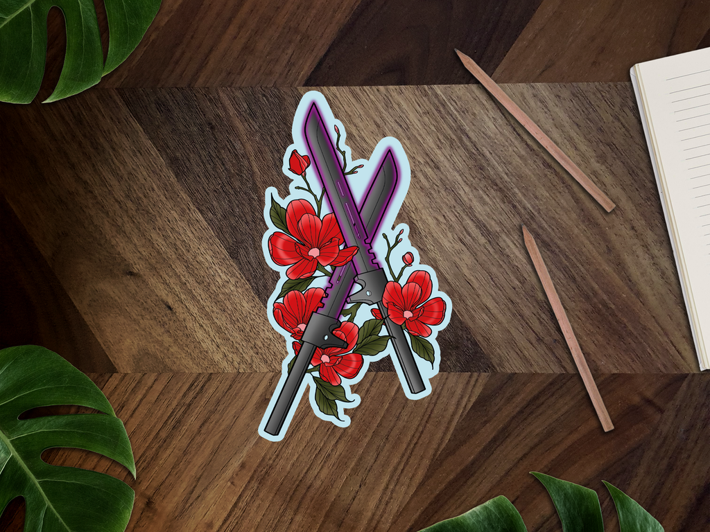 Hoshina’s Blades Inspired Premium Vinyl Sticker ⚔️🪖