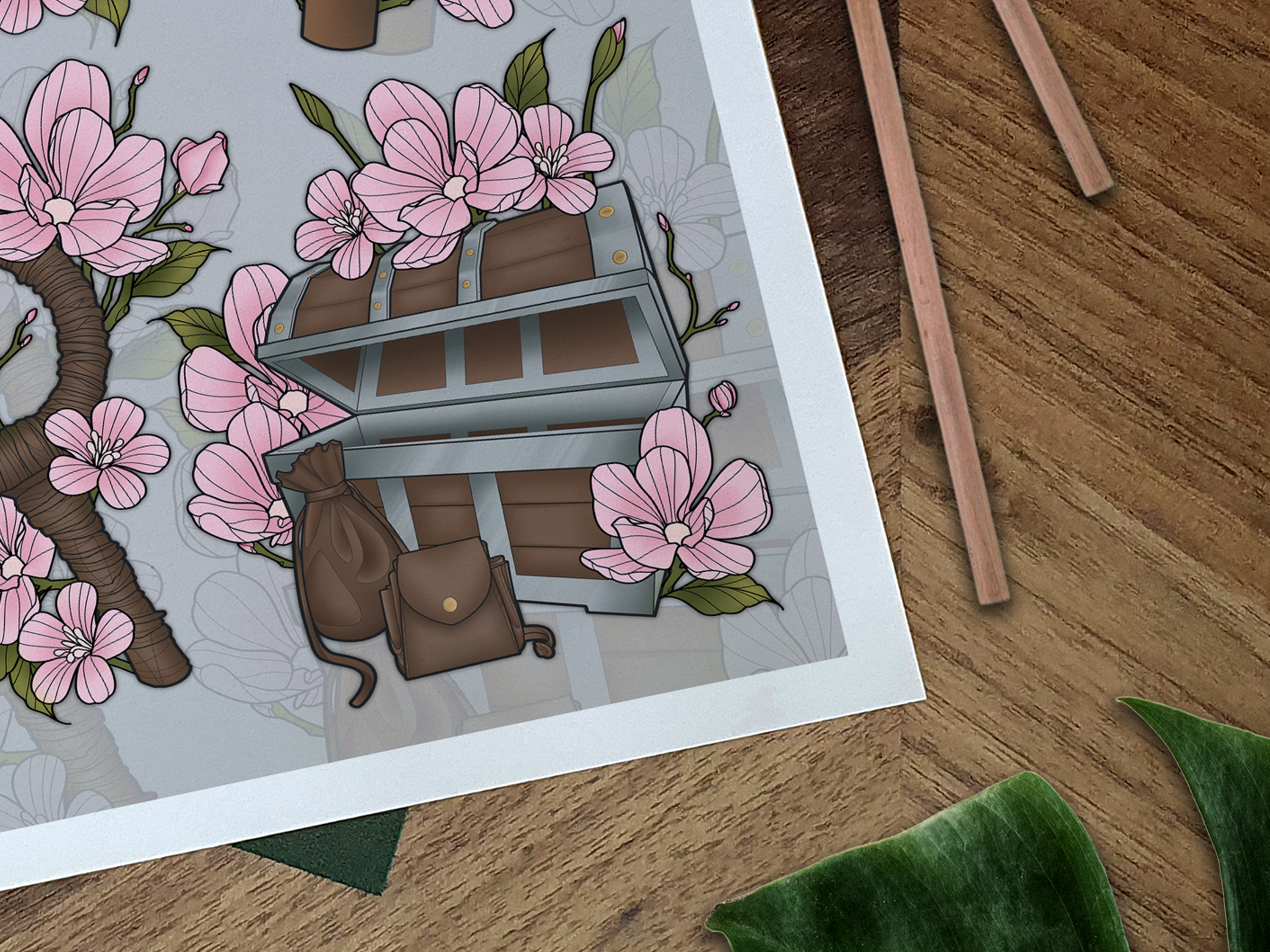 Delicious In Dungeon Illustrated Art Print 🍲⚔️