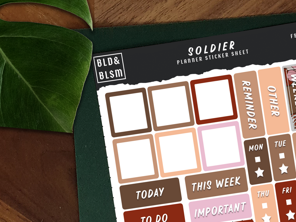 AOT Functional Journal Sticker Sheet