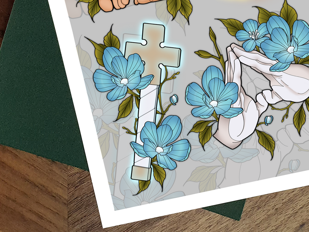 Fire Force Illustrated Art Print 🔥🧑‍🚒