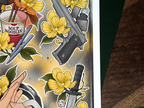 Sakomoto Days Illustrated Art Print 🍜🔫