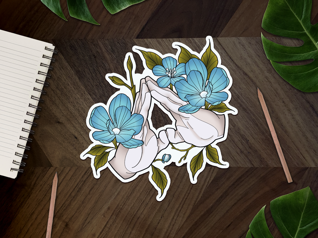 Iris' Prayers Inspired Premium Vinyl Sticker 🔥🧑‍🚒