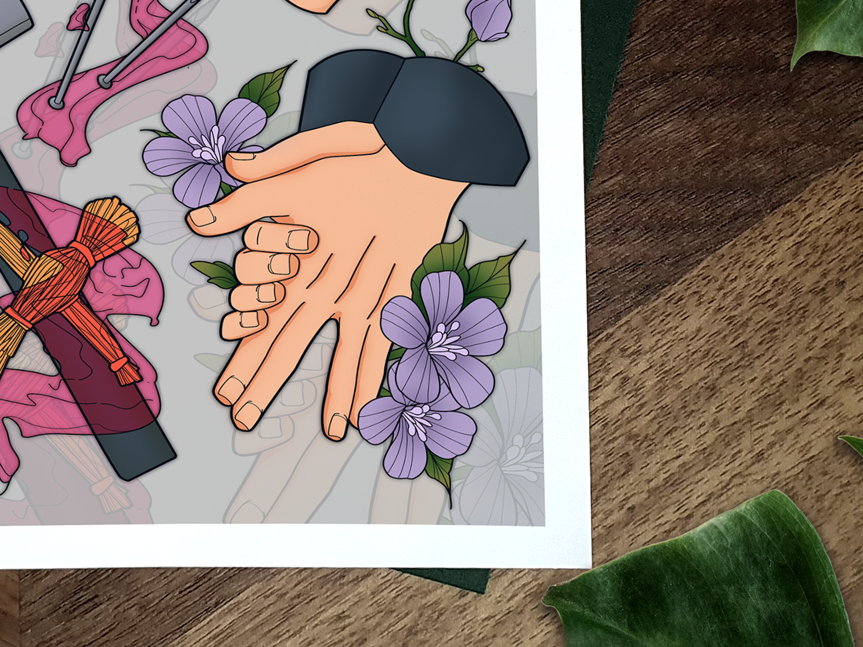 Jujutsu Kaisen Illustrated Art Print 🐺🔨