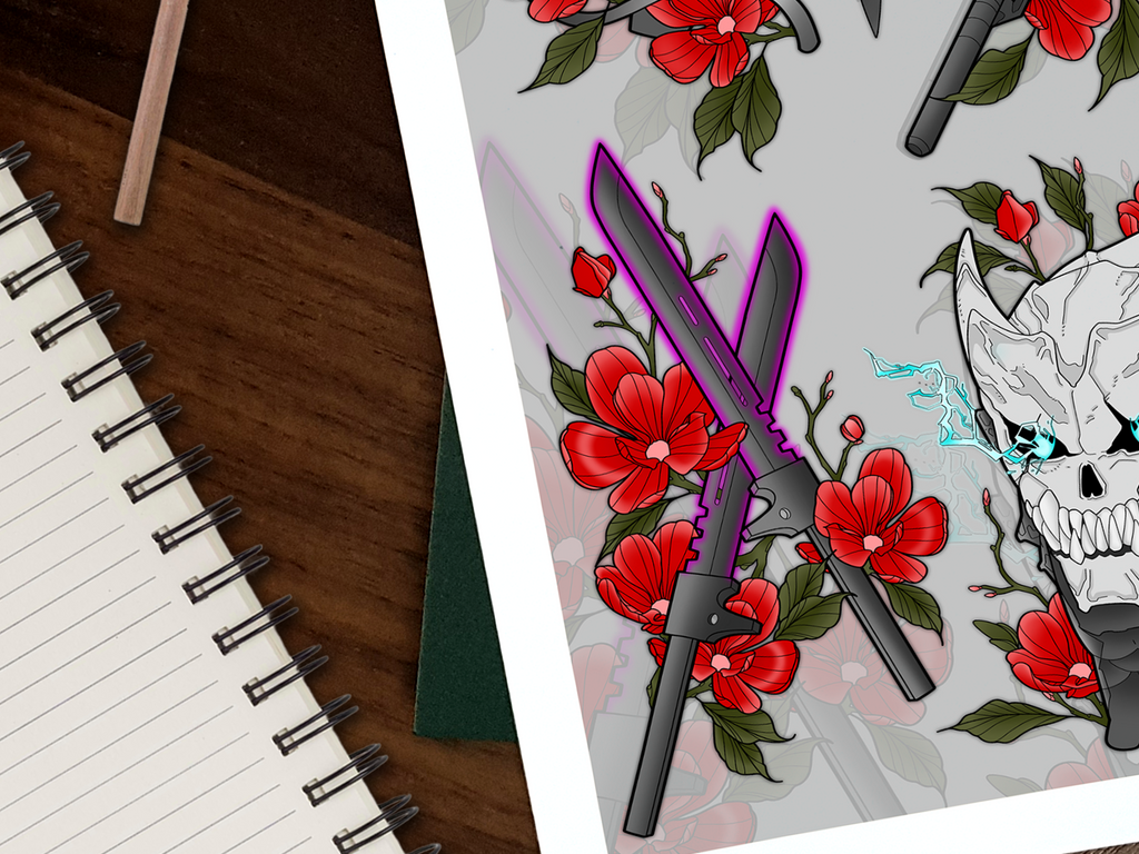 Kaiju No.8 Illustrated Art Print ⚔️🪖