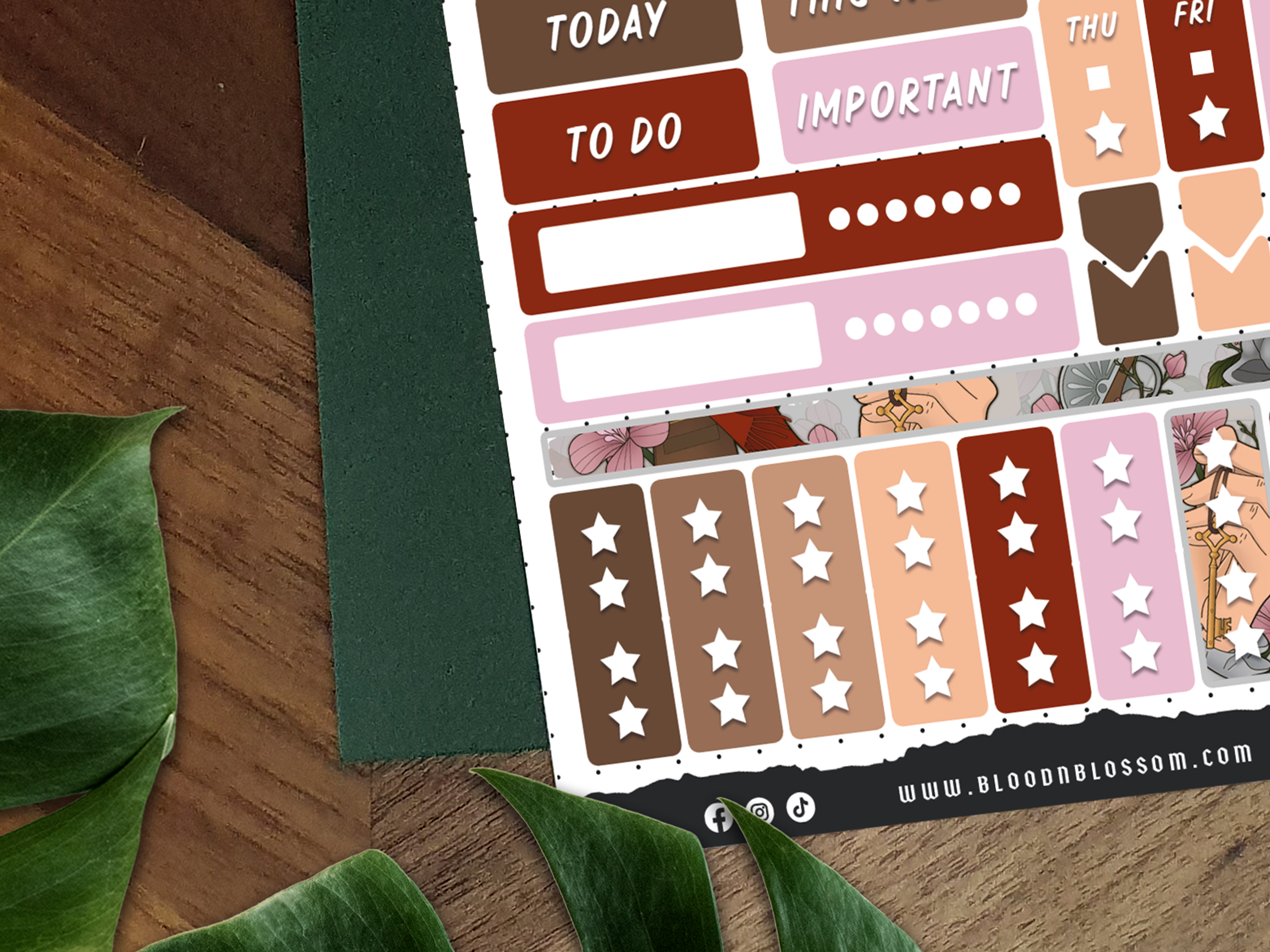 AOT Functional Journal Sticker Sheet