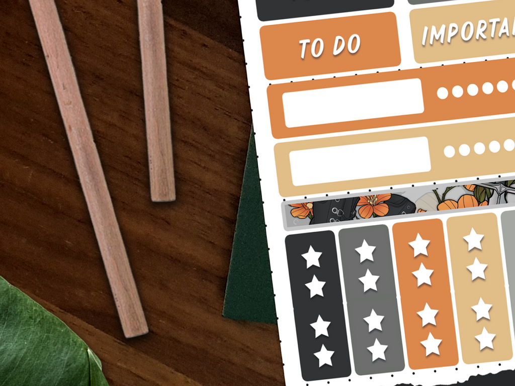 FW Functional Journal Sticker Sheet