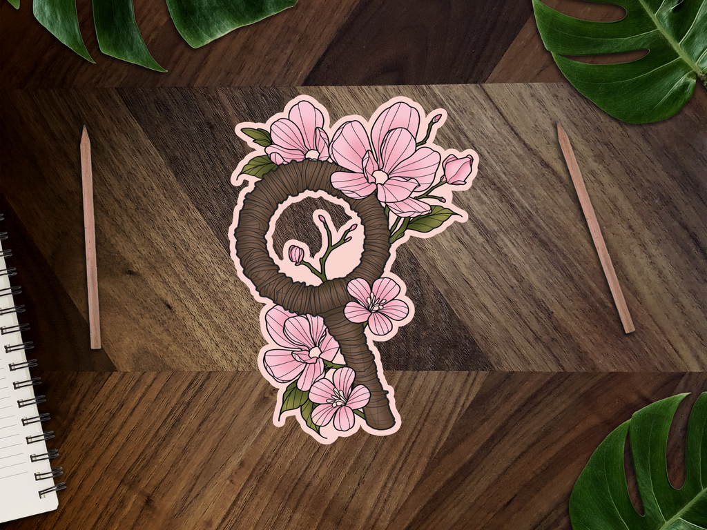 Marcille’s Staff Inspired Premium Vinyl Sticker 🍲⚔️