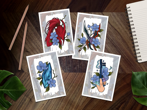 Commander Igris Mini Art Print 🗝️⛏