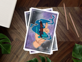 Yuji's Hand Inspired Postcard Print 🐺🔨