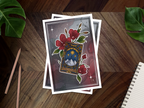 Velaris Tarot Card Inspired Postcard Print 📖☕