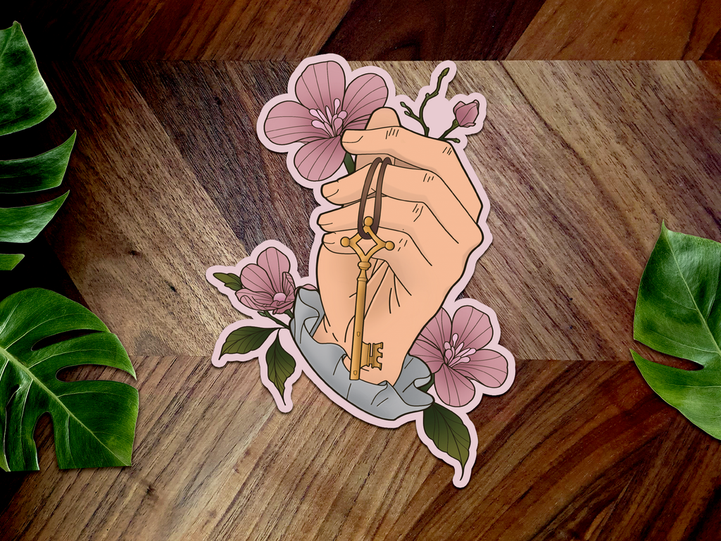 Eren's Key Inspired Premium Vinyl Sticker 🐎🔰