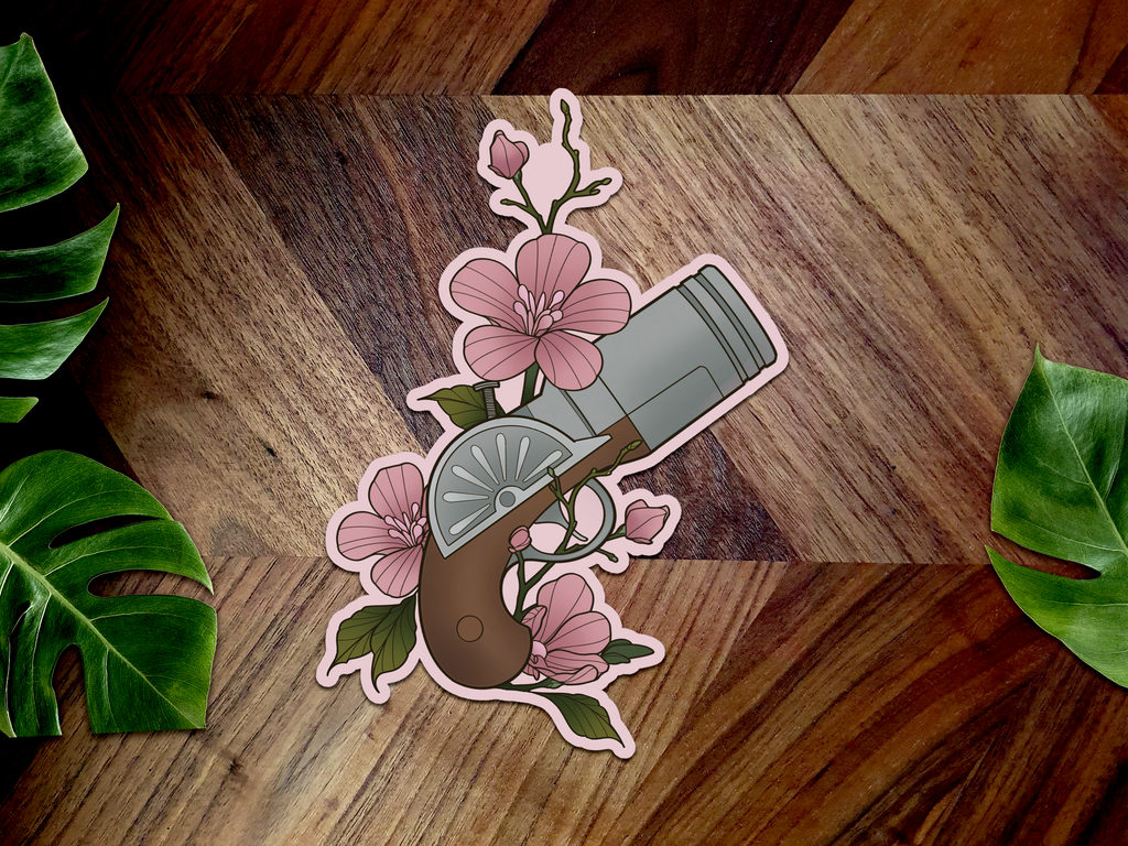 Smith's Flare Gun Inspired Premium Vinyl Sticker 🐎🔰