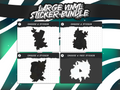 Large Size Sticker Bundle
