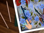 Solo Levelling Illustrated Art Print 🗝️⛏